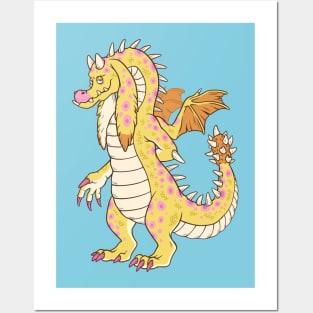 Pineapple the Dragon Posters and Art